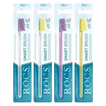 Зубная щетка R.O.C.S. , средней жесткости