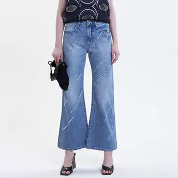 Джинсы-клеш JNBY