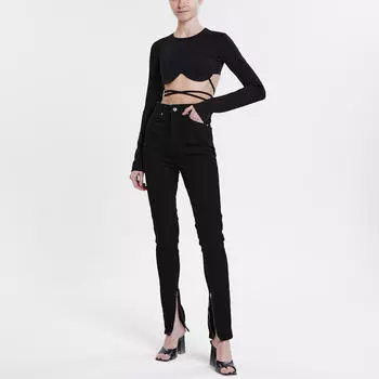 Узкие джинсы TOPTOP