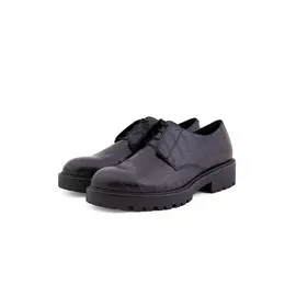 Туфли Vagabond KENOVA с принтом питон черного цвета (40)
