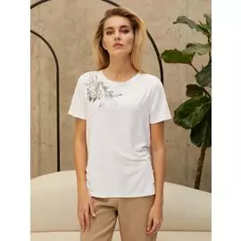 Футболка "Floral Shadow", белый