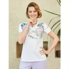 Футболка "SUMMER SECRETS", белый