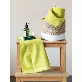 Комплект махровых полотенец "Lotte", оливковый