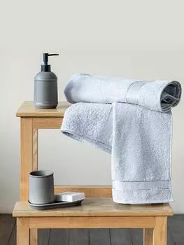 Комплект махровых полотенец "Ritz", светло-серый