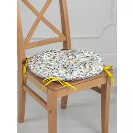 Комплект подушек на стул с тафтингом круглых "Veneto"