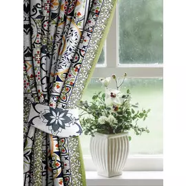 Комплект штор с подхватами "Азулежу"