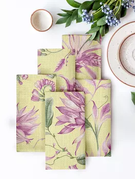 Комплект вафельных полотенец "Meadow Flowers"