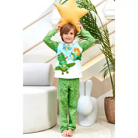 Пижама Sleepwear Boys Зеленый Динозаврики