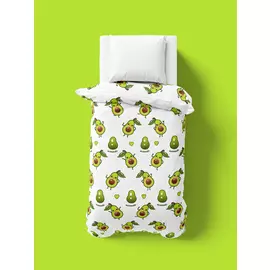 Пододеяльник, Avocado White