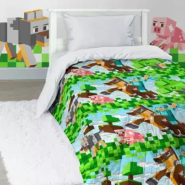 Покрывало стеганое "Minecraft"