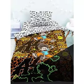 Постельное белье NEON Пол это лава