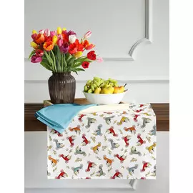 Скатерть-дорожка "Зайцы"