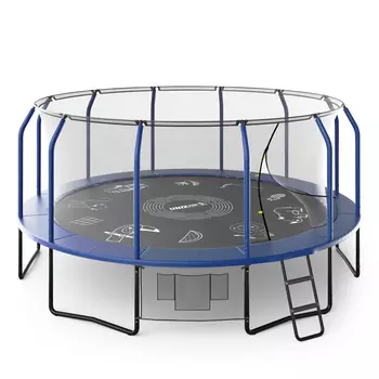 Батут UNIX Line SUPREME GAME 16 ft (Blue)