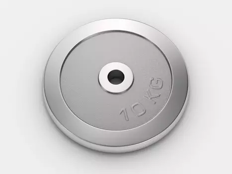 Диск хромированный UNIX Fit 10 кг / 25 мм