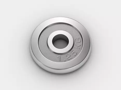 Диск хромированный UNIX Fit 1.25 кг / 25 мм