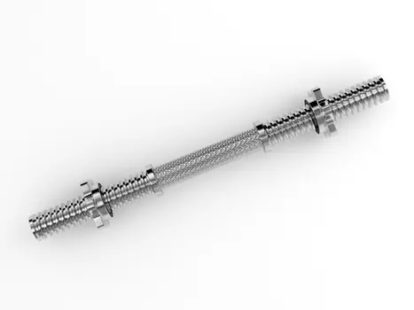 Гриф гантельный UNIX Fit 41 см / 25 мм Chrome