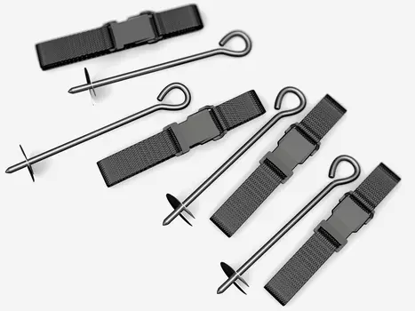 Колья для крепления батута к земле UNIX Line (4 шт.)