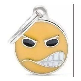 Адресник My Family Charms Смайлик Злой (2 х 2 см)