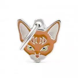 Адресник My Family Friends Абиссинская кошка (2,5 х 2,5 см)