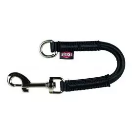 Амортизатор Trixie для поводка (S–M: 24 см x 9 мм, Черный)