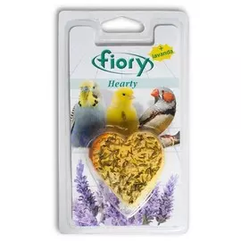 Био-камень Fiory Hearty в форме сердца для птиц (45 г)