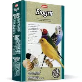 Био-песок Padovan Biogrit с витаминами и минералами для декоративных птиц (700 г)
