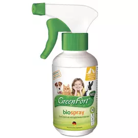 БиоСпрей Green Fort G207 от блох для кошек и собак (200 мл)