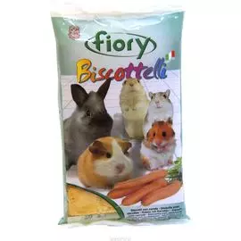 Бисквиты Fiory Biscottelli для грызунов с морковью 30 г