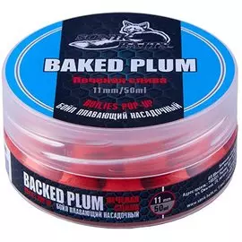 Бойлы насадочные плавающие Sonik Baits Fluo Pop-ups (11 мм, Печеная слива)