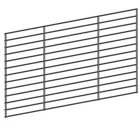 Боковая решетка для клетки Ferplast Casita 120 (Д 55 х В 32 см, Белый)