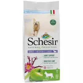 Cухой корм Schesir Natural Selection Gluten-Free с ягненком для собак средних и крупных пород (9,6 кг, Ягненок)