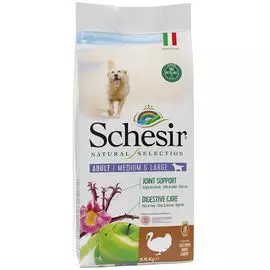 Cухой корм Schesir Natural Selection Grain-Free с индейкой для собак средних и крупных пород (9,6 кг, Индейка)