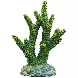 Декорация GloFish Зеленый коралл с GLO эффектом для аквариума (12,7 x 5,1 x 10,2 см)