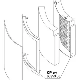 Держатель губки JBL CP m FilterPad Holder для фильтра CP m greenline комплект (1 шт)