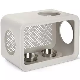 Дом-Куб Beeztees обеденный стол для кошек (49x29x33 см, Темно-синий)