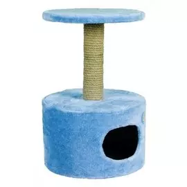 Дом Зооник для кошек круглый с полочкой