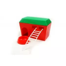 Домик Дарэлл комплект: миска, лесенка для грызунов (15 х 9 х 10 см)