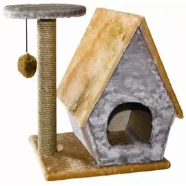 Домик Дарэлл с полкой для кошек