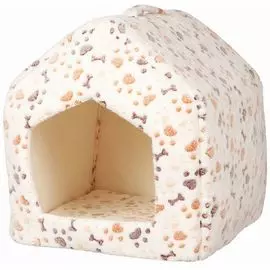 Домик-пещера Trixie Lingo для животных (40 x 40 x 45 см, Белый/Бежевый)