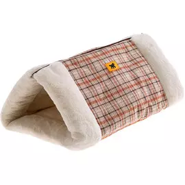 Домик-тоннель Ferplast Igloo Cuscino с мехом для кошек (Д 86 x Ш 54 x В 6 см, )