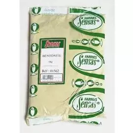 Глина Sensas Bentonite для ловли Белой рыбы (1 кг)