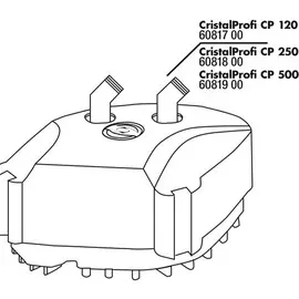 Голова фильтра JBL CP F pump head complete set полный комплект (CP F 500)