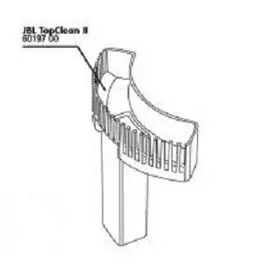 Гребенка JBL TopClean II comb для поверхностного скиммера (11,5 х 11,5 х 5,5 см)