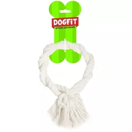 Грейфер Dogfit из х/б каната кольцо для собак (20 см (Ø 13 мм), Белый)