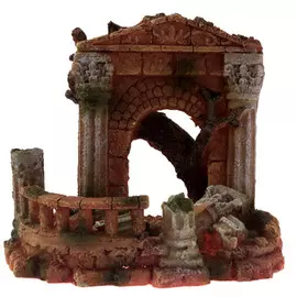 Грот Homefish Римские колонны для аквариума (11,5 х 12 x 8,5 см)