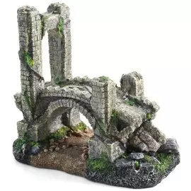 Грот Laguna Разрушенный мост для аквариумов (17,5 х 10 х 15,5 см)