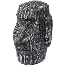 Грот Laguna Статуя Моаи базальтовая для аквариумов (4,5 х 6,2 х 7,5 см)