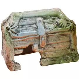 Грот Zooexpress Иж Сундук СН2 для аквариума (15 x 10 x 11 см)