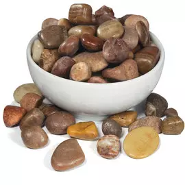 Грунт Laguna галька речная коричневый меланж для аквариумов (2 кг (5-10 мм))