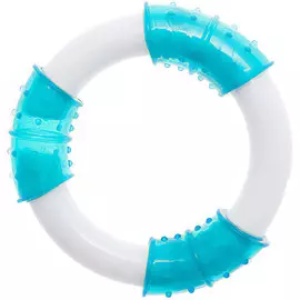 Игрушка Aromadog CanineClean Кольцо с ароматом мяты для собак (25 см, Голубой)